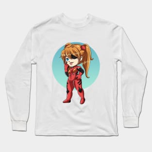 Evangelion Asuka Long Sleeve T-Shirt